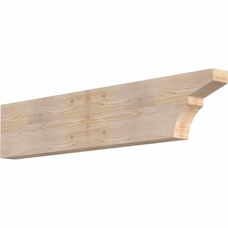 Ekena Millwork Monterey Smooth Rafter Tail, Douglas Fir, 3 1/2"W x 10"H x 48"L RFT04X10X48MON00SDF